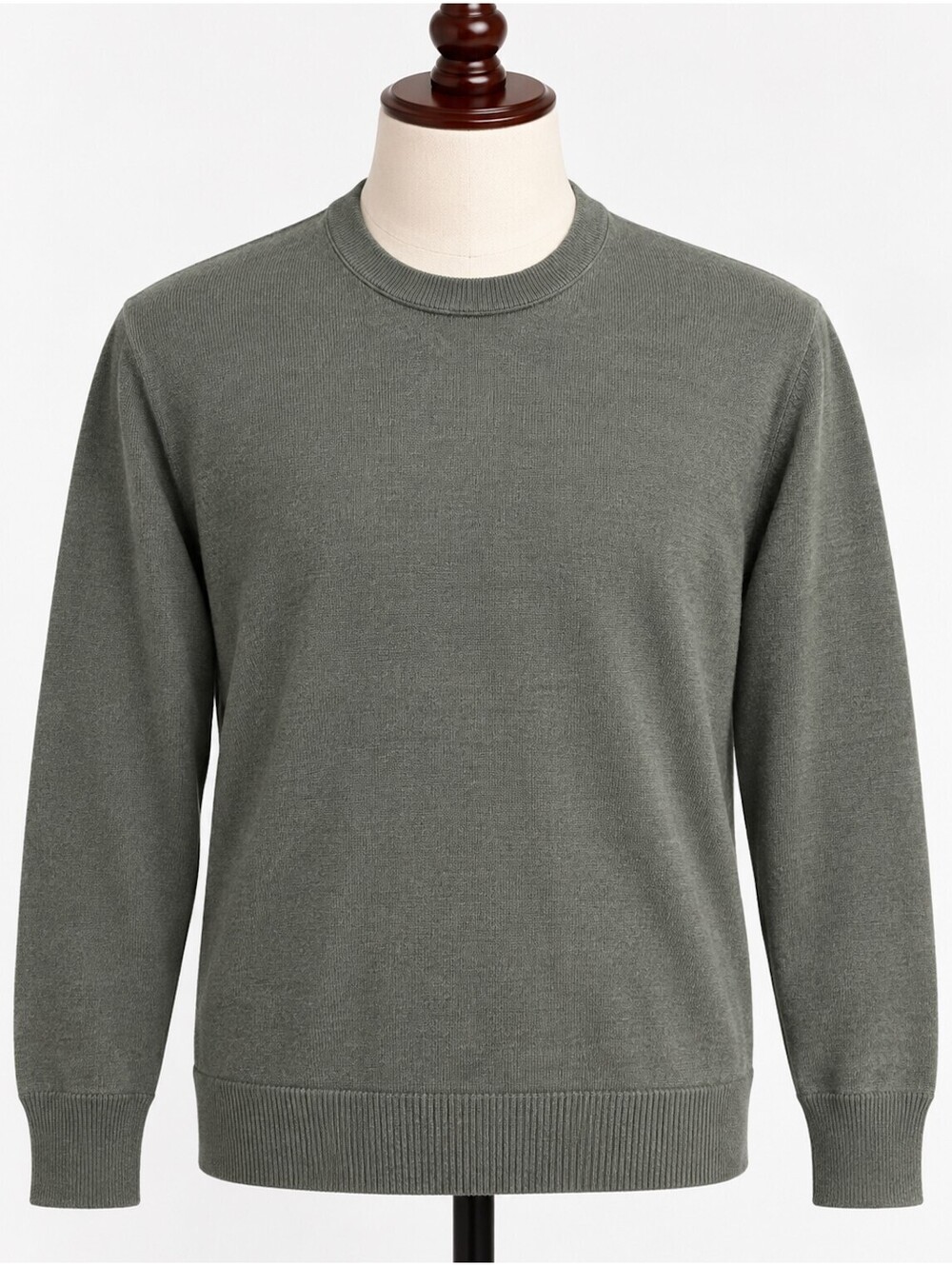 Slate & Stone Men's Medium Forest Green Crew Neck Sweater